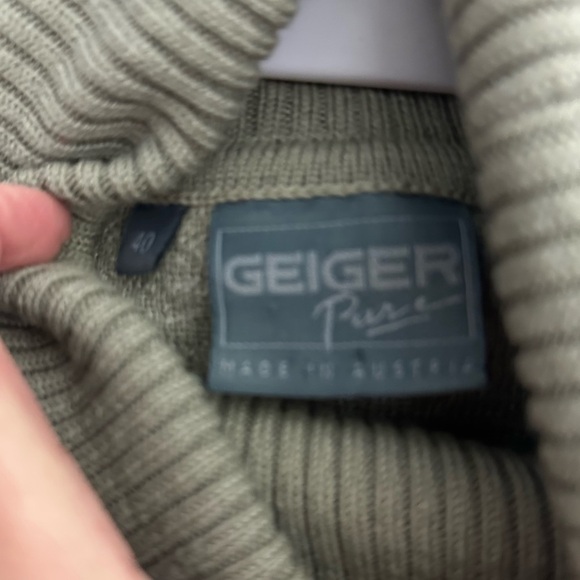 Geiger Wool Turtleneck Sweater Austria - Picture 6 of 6
